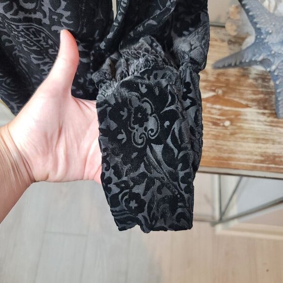 Lauren Ralph Lauren Blouse Womens Petite Large - Picture 4 of 7